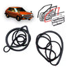 Toyota Starlet 4-Door KP60 KP61 KP62 1978-1984 Front Door Weatherstrip Seal x2