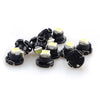 Universal () 10x Pure White T5/T4.7 Neo Wedge LED Dash Light Bulbs