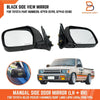 Toyota Hilux Ute MK3 4Runner Surf Black Door Side Mirror (88-97)