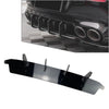 Mercedes Benz CLA-Class C118 (2019 - ) Black Rear Bumper Diffuser Lip
