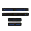 4 x Car Door Sill Scuff Cover Anti Scratch Decal Protector