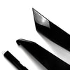 Nissan Sentra 3 x Gloss Black Radiator Grille Cover Trim (2020-2021)