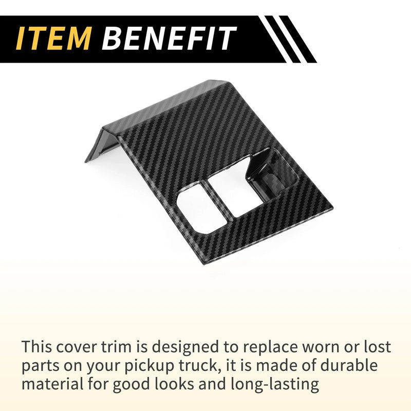 Toyota Tundra Carbon Fiber Electronic Handbrake Frame Cover (2022-2024)