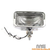 Harley Chopper Cafe Racer Custom Chrome Square Headlight Assembly