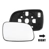 Jeep Heated Right Side Rearview Mirror Glass w/ Backing Plate
