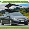 Honda Accord 11th (2023-2025) Black Headlight Eyebrow Cover