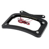 Harley Road Street Curved License Plate Frame Mount LED Light