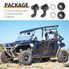Polaris RZR S 800 2 x Hood Latch Toggles & Washers Kit (2009–2014)