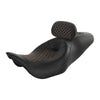 Harley Street Glide Driver Passenger Seat Rider Backrest (2009-2023)
