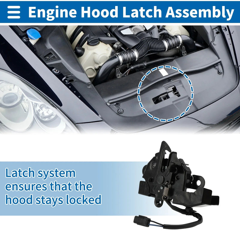 Toyota Sienna Hood Latch Assembly 1 Pcs (2011–2020)