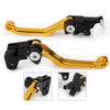 Suzuki DRZ400S / SM / E Gold Pivot Clutch Brake Levers (2000-2022)