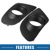 Dodge Journey 2 x Front Fog Light Grille Covers (2011-2019)