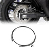 Bike 200cm Brake Clutch Oil Hose Line Nylon Stainless Steel Braided PU