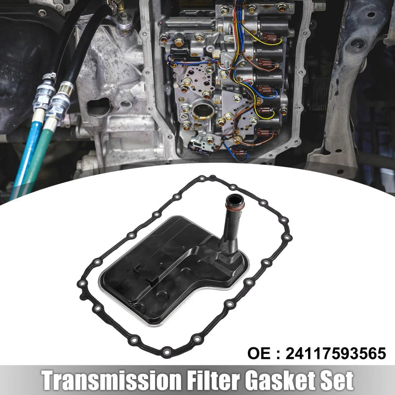 BMW X3, 328i, 128i Transmission Filter & Oil Pan Gasket Set (2004-2010)