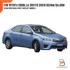 Toyota Corolla ZRE172 SX Sedan Fog Lamp Covers (2013-2016)