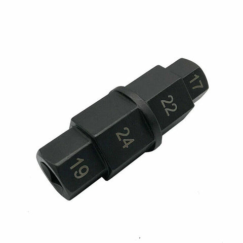 24mm Motorcycle Front Rear Wheel Axle Hex Spindle Driver Tool