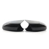 BMW E81 E82 E87 E88 E90 E91 E92 Gloss Black Rearview Mirror Cover Caps (2007-2013)
