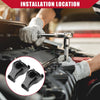 Toyota Tacoma 2 x Front Bumper Bracket Black (2005–2015)