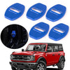 Ford Bronco, F-150 Blue Door Lock Cover Trim (2021-2022)