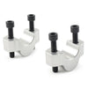Yamaha Tenere 700 Silver Handlebar Risers Clamp Adapter (2019-2023)