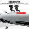 Mercury Milan 3 x Front Windshield Washer Nozzles (2008-2011)