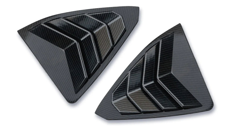 Lexus IS300 Carbon Fiber Side Window Louver Trim Cover 200t 250 (2013-2019)