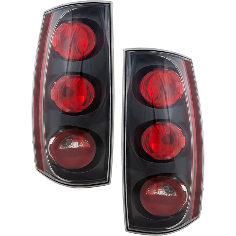 Tail Light Set For 2007-2014 GMC Yukon With Bulbs Driver