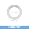 Dodge Charger Challenger Aluminum Silver Tone Engine Start Button Sticker