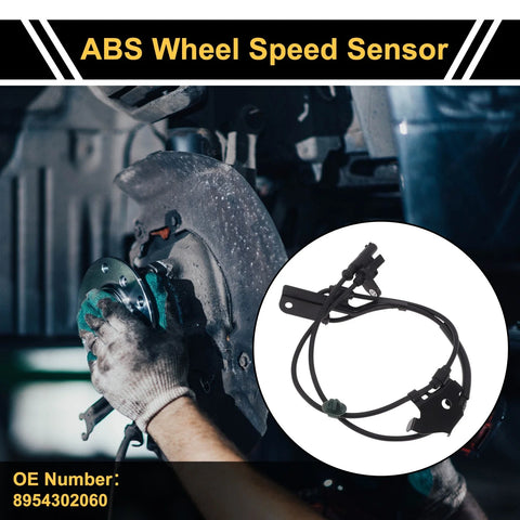 Toyota Hilux ABS Wheel Speed Sensor 1 Pc Left Front (2015–2018)
