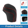 Toyota Camry (2018-2024) Black Red Faux Leather 1 Pc Gear Shift Knob Cover