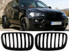 BMW E70 X5, E71 X6 Front Bumper Kidney Grille (2007-2013)