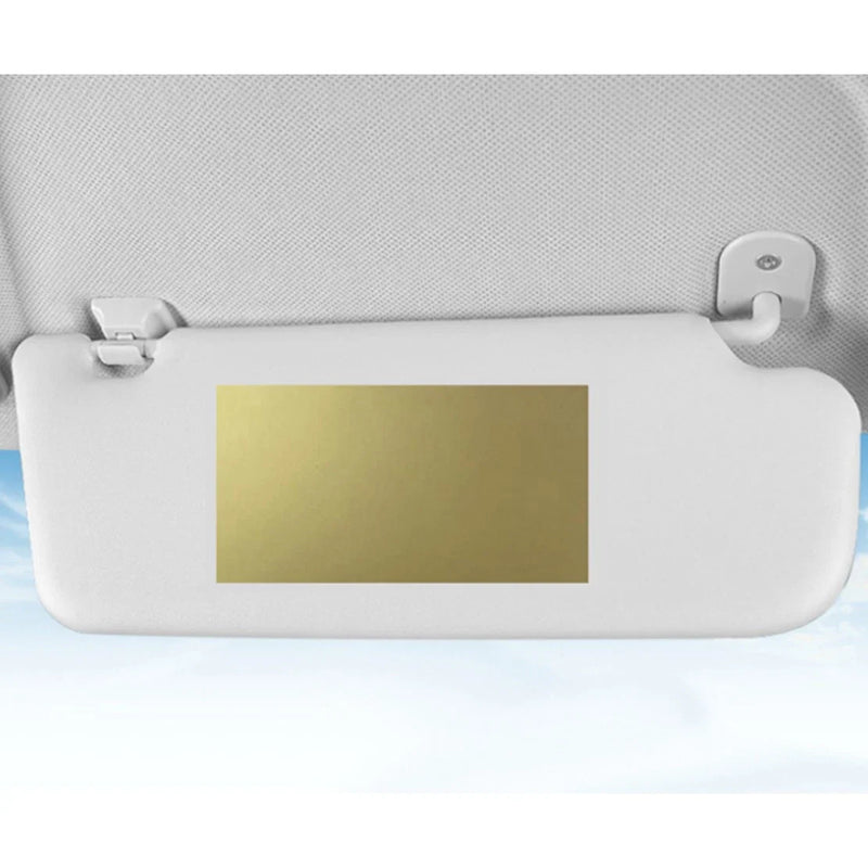 Car Sun Visor - Interior Clip-On Makeup Mirror Vanity Mirror (Fits Most)