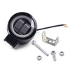 ATV 4WD Offroad - Red Halo 3" Round LED Work Light Bar Spot Pods (N/A)
