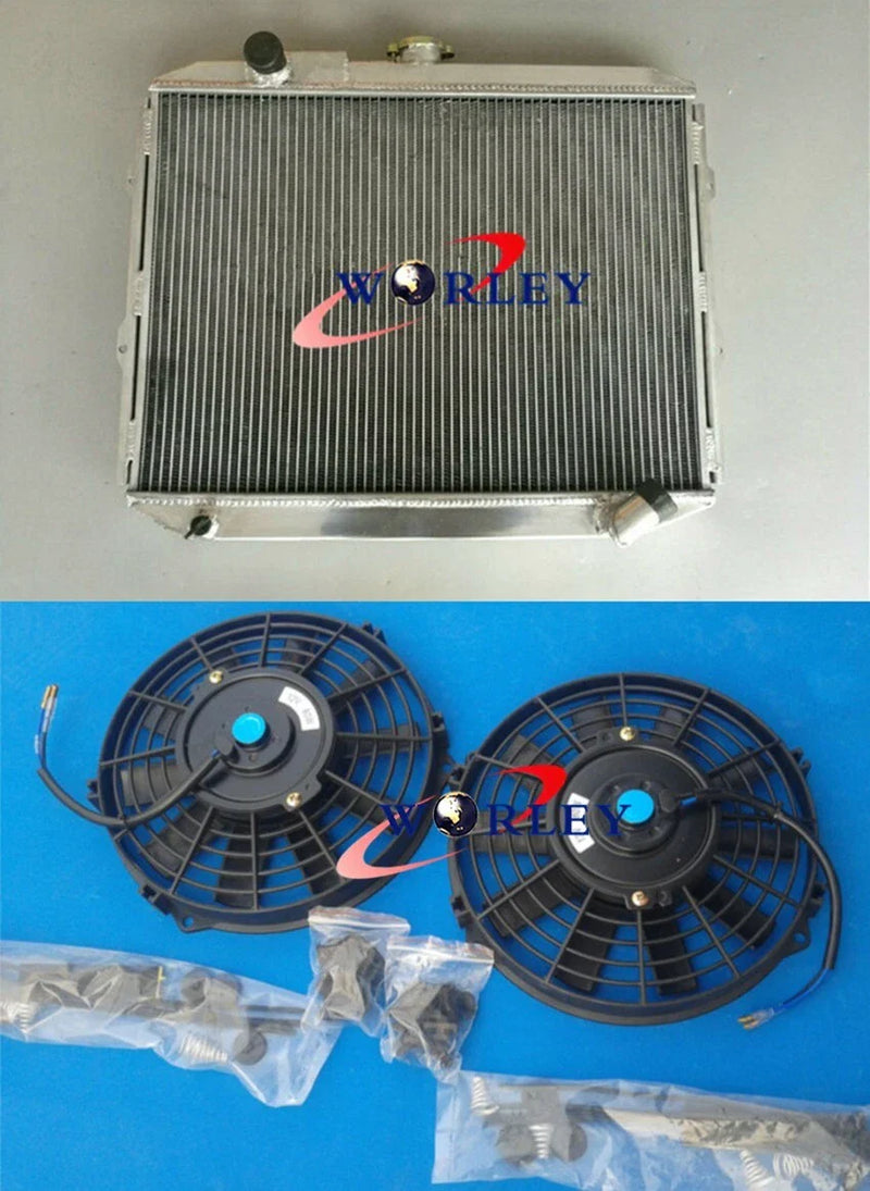 Mitsubishi Pajero / Mentero Alloy Radiator & Fan (L04-G, L041G, L049G, V12V, V98W)