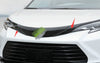 Toyota Sienna (2021-2023) 2 x pcs ABS Black Side Front Grilles Logo Cover Trim