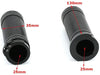 Universal Motorcycle Chrome 1" 25mm CNC Hand Grips