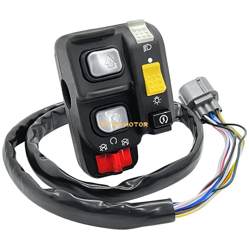 Honda Rincon Left Handlebar Electric Shift Stop Headlight Switch