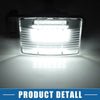 Nissan White LED License Plate Light Assembly