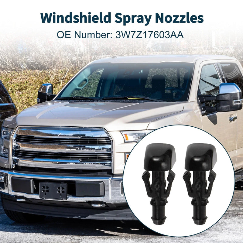 Ford Crown Windshield Washer Nozzle & Fluid Hose (2003-2004)