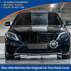 Mercedes S W222 (2014-2020) Silver Tone Front Car Bumper Tow Hook Cover