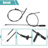Mini Cooper R55 R56 R57 R58 R59 Hood Release Cable Set (2007-2015)