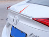 Honda Civic Sedan 4DR Pearl White Rear Small Boot Spoiler Wing (2016-2021)