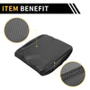 Dodge Ram Microfiber Leather Carbon Fiber Black Armrest Cover