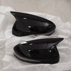 Kia Optima K5 (2011-2015) 2 x Gloss Black Rear Side Mirror Cover Caps