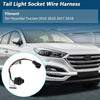 Hyundai Tucson Tail Light Socket Wiring Harness (2015-2018)