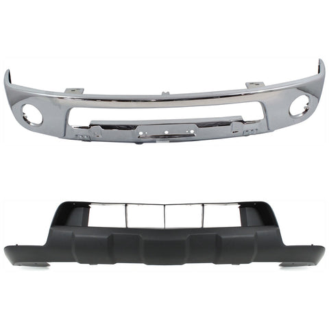Bumper Face Bars Front Lower for Nissan Frontier 2005-2017