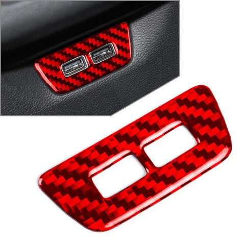 Volkswagen Golf 8 MK8 2021-2023 Red USB Button Cover Trim