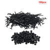 Car Daily Fixing 180Pcs Zip Tie Cable Buckle Fasteners