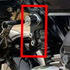 Triumph Bonneville T100 / Thruxton Ignition Key Relocation Bracket (2001-2023)