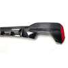 BMW 5 Series G30 M Sport 2017-2023 Carbon Fiber Rear Bumper Diffuser Lip